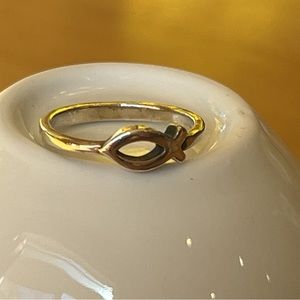 James Avery Ichthys ring sz 9